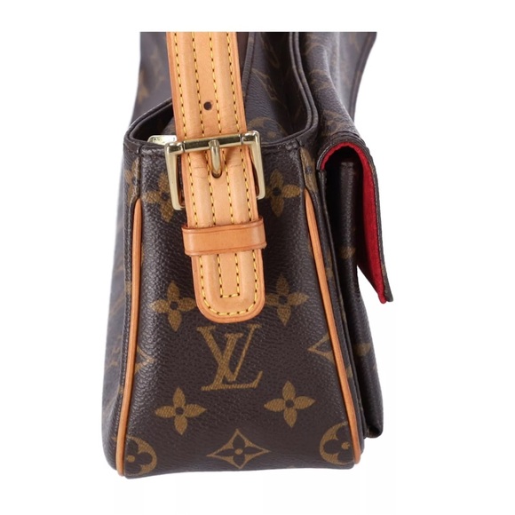 Louis Vuitton Monogram Viva Cite MM Shoulder Bag Brown Canvas - Picture 12 of 12